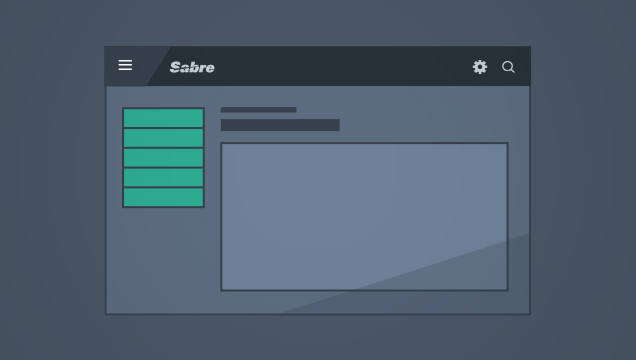 Single Container with Side Menu Layout